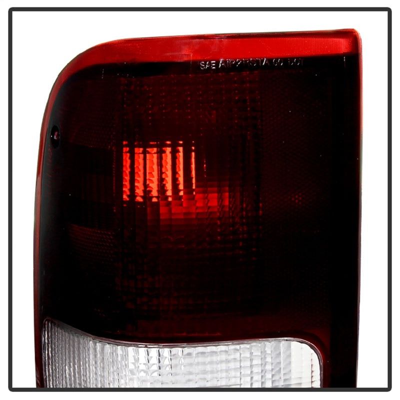 Xtune Ford Ranger 93-97 OE Style Tail Lights Red Smoked ALT-JH-FR93-OE-RSM - SMINKpower Performance Parts SPY9030574 SPYDER