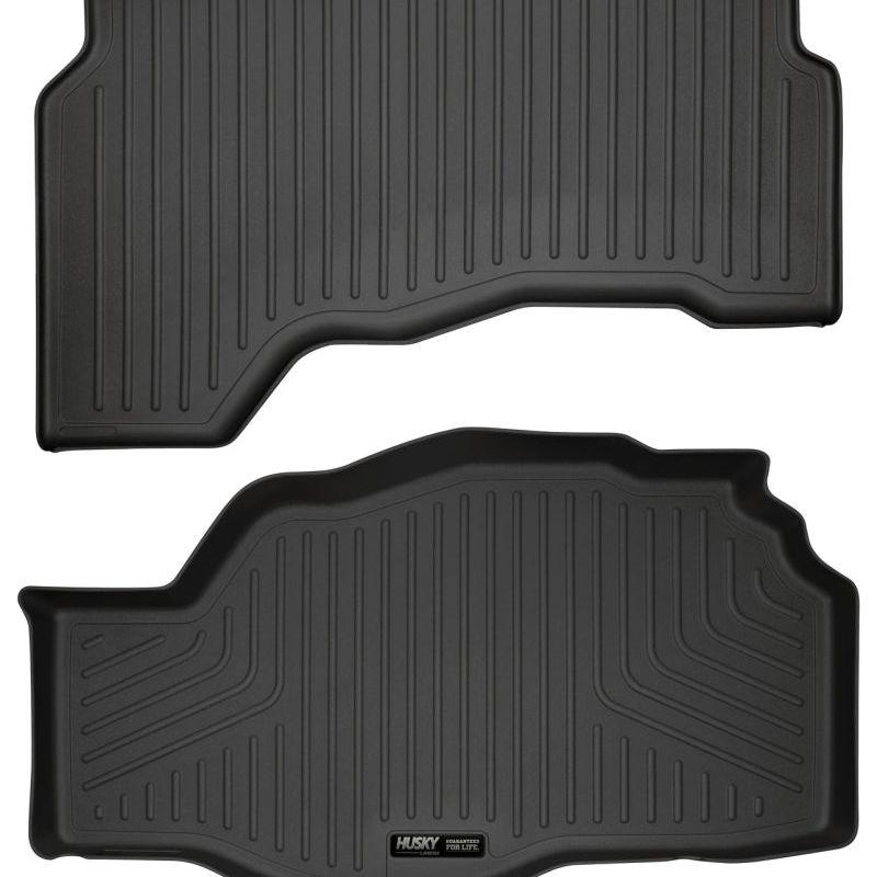 Husky Liners 2013-2016 Ford Fusion S Hybrid /SE Hybrid WeatherBeater Black Trunk Liner-Floor Mats - Rubber-Husky Liners-HSL43761-SMINKpower Performance Parts