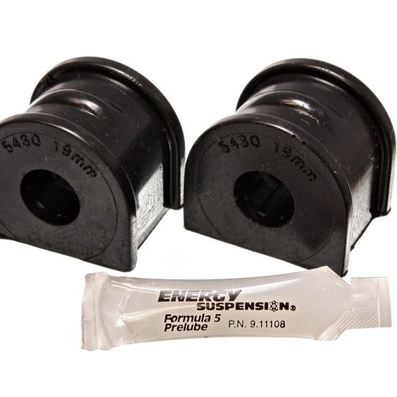 Energy Suspension 97-04 Chevy Corvette Black 19mm Rear Sway Bar Bushing Set - Reuse OE Brackets - SMINKpower Performance Parts ENG3.5201G Energy Suspension