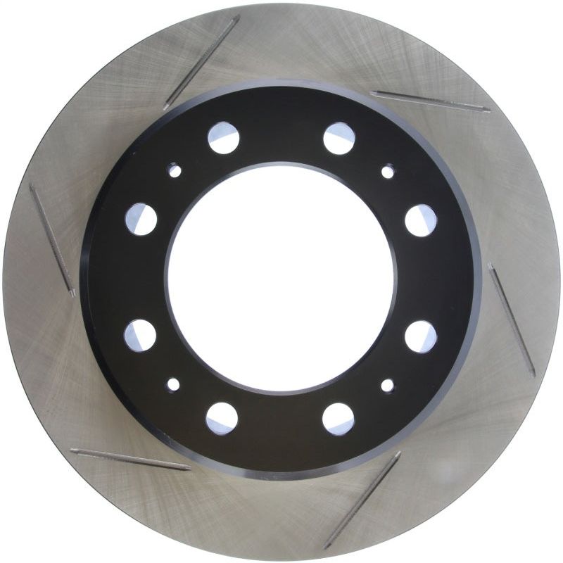 StopTech 08-10 Dodge Ram 4500 6.7L Slotted Right Front Brake Rotor-Brake Rotors - Slotted-Stoptech-STO126.67080SR-SMINKpower Performance Parts