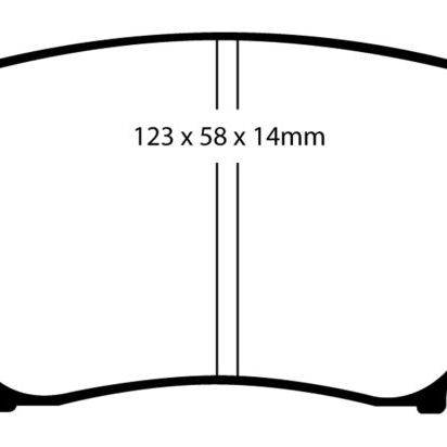 EBC 06-15 Mazda Miata MX5 2.0 Yellowstuff Front Brake Pads-Brake Pads - Performance-EBC-EBCDP41774R-SMINKpower Performance Parts