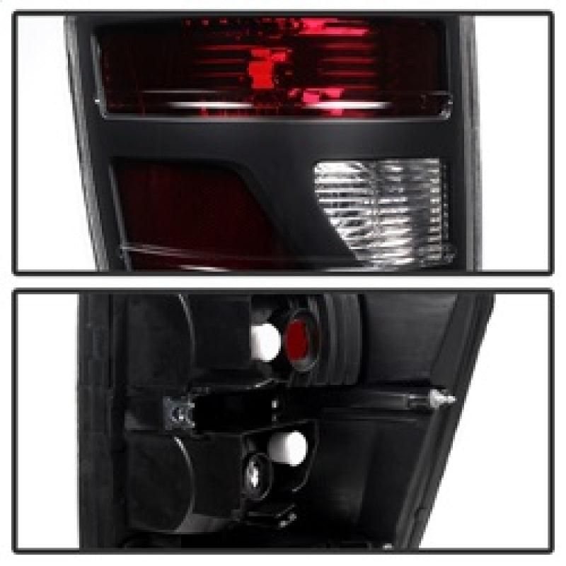 Xtune Honda Ridgeline Pickup 06-08 OEM Style Tail Lights Red Smoked ALT-JH-HRID06-OE-RSM - SMINKpower Performance Parts SPY9033193 SPYDER