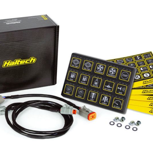 Haltech CAN Keypad 15 Button (3x5)-Programmer Accessories-Haltech-HALHT-011502-SMINKpower Performance Parts