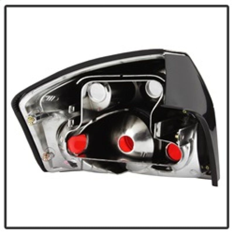 Spyder 02-05 Audi A4 (Excl Convertible/Wagon) Euro Style Tail Lights - Black (ALT-YD-AA402-BK)-Tail Lights-SPYDER-SPY5000002-SMINKpower Performance Parts