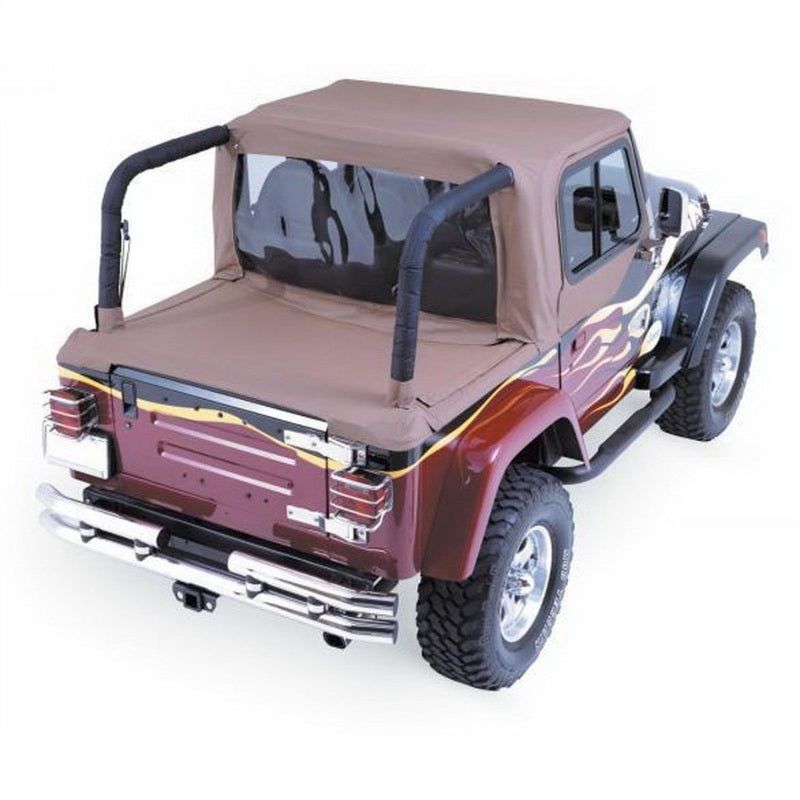 Rampage 1992-1995 Jeep Wrangler(YJ) Cab Soft Top And Tonneau Cover - Spice Denim - SMINKpower Performance Parts RAM993017 Rampage