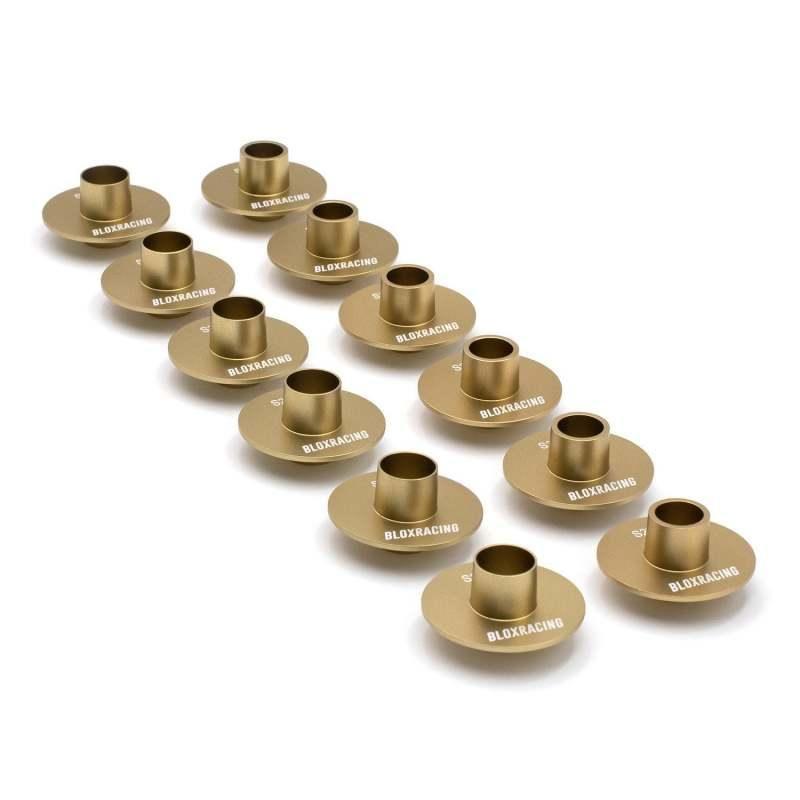 BLOX Racing Subframe Hard Collar Kit for All S2000 - Front and Rear total 12 Pieces (Gold) - SMINKpower Performance Parts BLOBXSS-20604 BLOX Racing