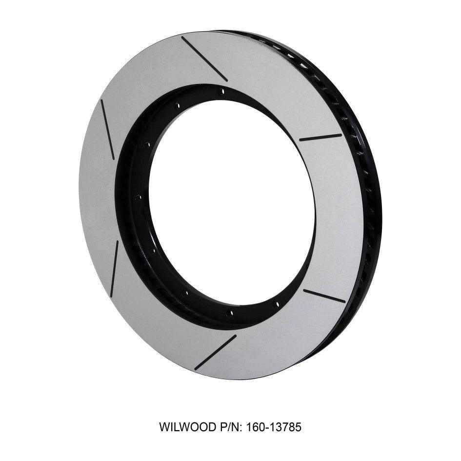 Wilwood Rotor-GT60 SPC-37-RH-BLK 15.00 x 1.50 - 12 on 9.75in - SMINKpower Performance Parts WIL160-13785-GTB Wilwood