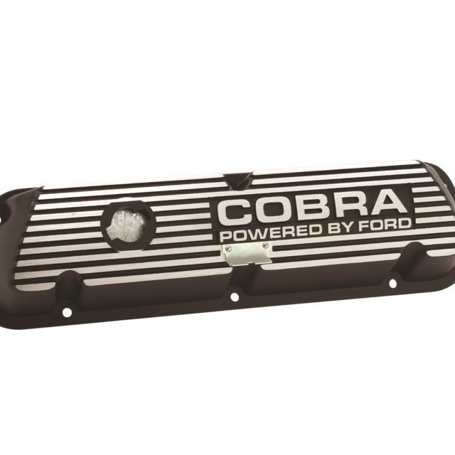 Ford Racing Black Satin Valve Cover Cobra - SMINKpower Performance Parts FRPM-6582-A Ford Racing