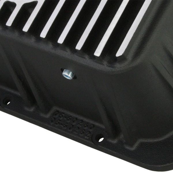 aFe Power Cover Trans Pan Machined Trans Pan GM Diesel Trucks 01-12 V8-6.6L Machined - SMINKpower Performance Parts AFE46-70072 aFe
