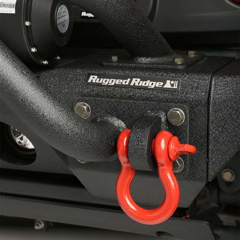 Rugged Ridge Red 7/8in D-Shackles - SMINKpower Performance Parts RUG11235.13 Rugged Ridge