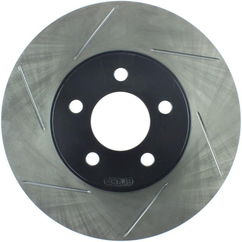 StopTech Power Slot 03-08 Crown Victoria/Grand Marquis/Lincoln Town Car Front Right Slotted Rotor-Brake Rotors - Slotted-Stoptech-STO126.61072SR-SMINKpower Performance Parts