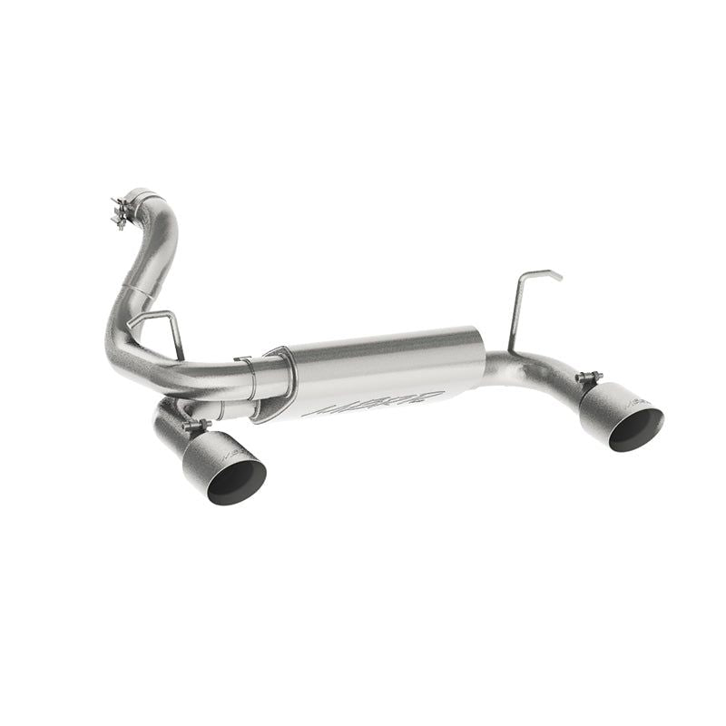 MBRP 2018+ Jeep Wrangler (JL) 3.6L V6 Dual Rear Exit Axle Back T409 Exhaust System-Axle Back-MBRP-MBRPS5529409-SMINKpower Performance Parts