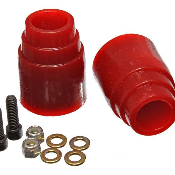 Energy Suspension 00-04 Ford Excursion Red Rear Axle Bump Stop Set-Bushing Kits-Energy Suspension-ENG9.9155R-SMINKpower Performance Parts