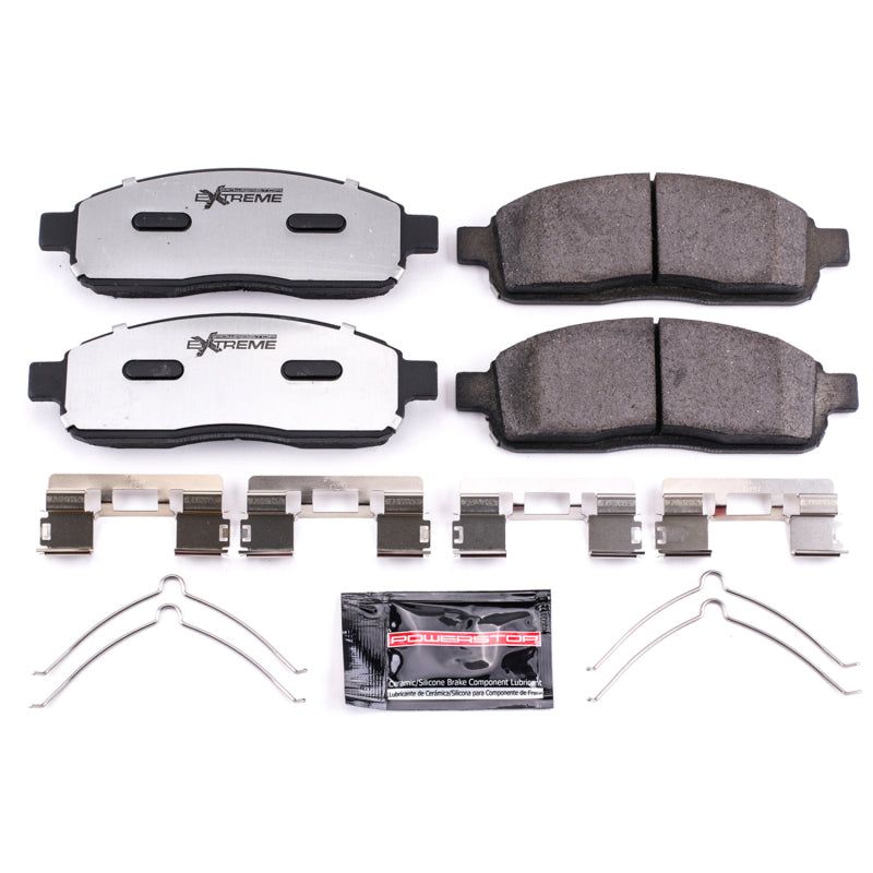 Power Stop 04-08 Ford F-150 Front Z36 Truck & Tow Brake Pads w/Hardware - SMINKpower Performance Parts PSBZ36-1011 PowerStop
