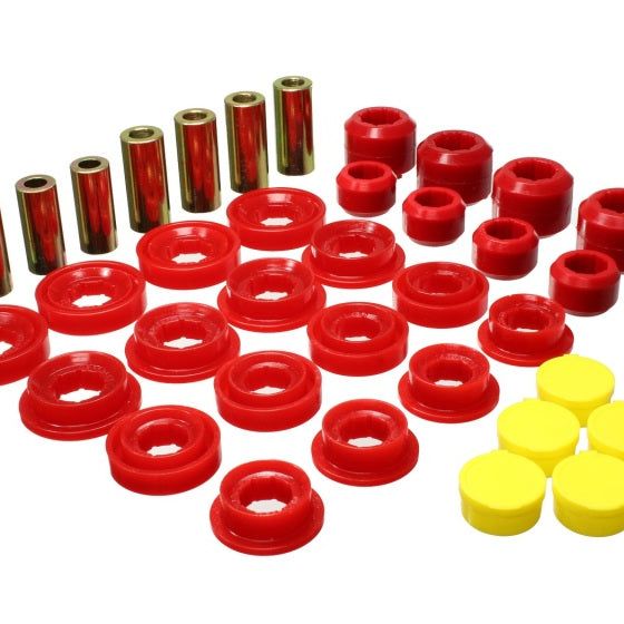 Energy Suspension 03-09 Ram 1500 Pickup 4WD Control Arm Bushing Set - Red - SMINKpower Performance Parts ENG5.3145R Energy Suspension