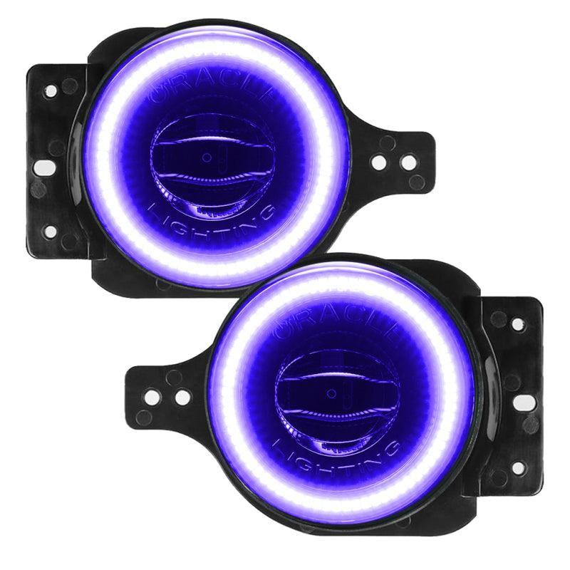 Oracle Jeep Wrangler JL/JT Sport High Performance W LED Fog Lights - ColorSHIFT w/o Controller - SMINKpower Performance Parts ORL5847-334 ORACLE Lighting