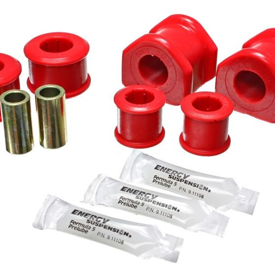 Energy Suspension 11-13 Ford Mustang Red 24mm Rear Sway Bar Bushings-Bushing Kits-Energy Suspension-ENG4.5195R-SMINKpower Performance Parts