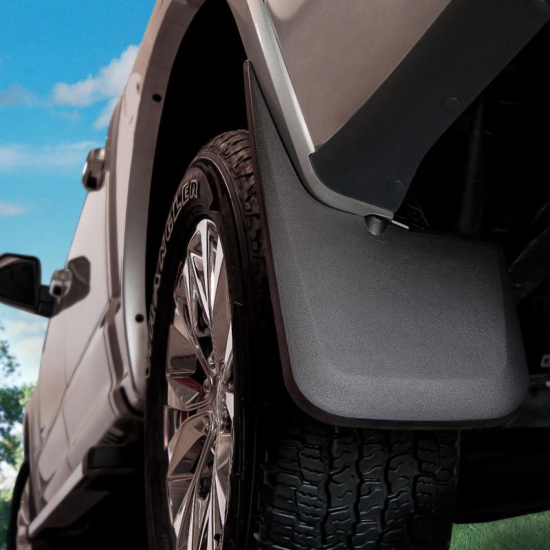 Husky Liners 04-12 Chevrolet Colorado/GMC Canyon Custom-Molded Rear Mud Guards (w/o Flares)-Mud Flaps-Husky Liners-HSL57701-SMINKpower Performance Parts
