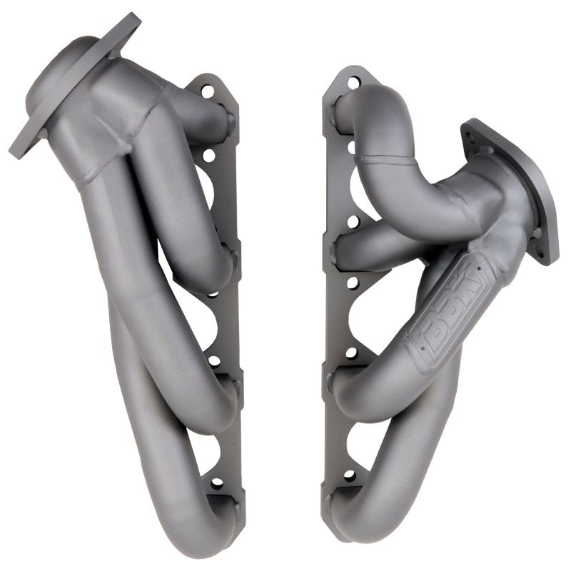 BBK 87-95 Ford F150 Truck 5.0 302 Shorty Unequal Length Exhaust Headers - 1-5/8 Titanium Ceramic - SMINKpower Performance Parts BBK3510 BBK