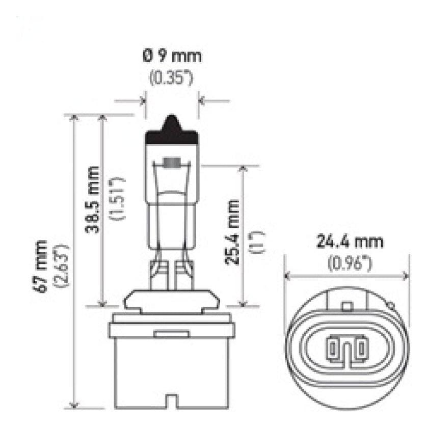 Hella Bulb 893 12V 375W Xen Wht Xb (2) - SMINKpower Performance Parts HELLAH71071232 Hella