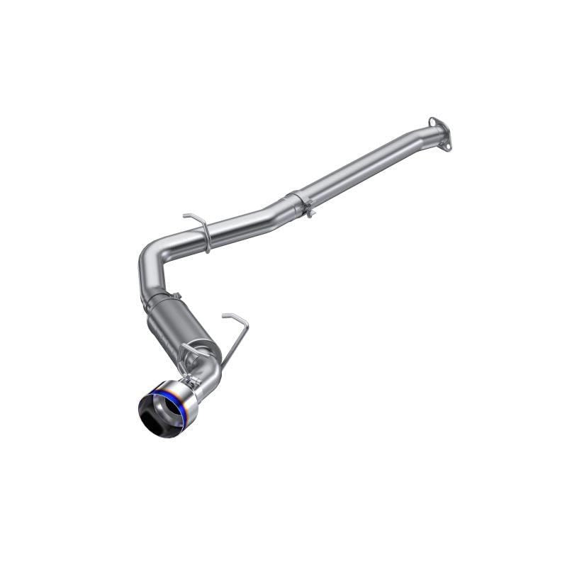 MBRP 12-22 Subaru BRZ 17-22 Toyota GR86 Stainless Steel 3in Cat-Back-Single Rear Exit w Burnt Tip - SMINKpower Performance Parts MBRPS48063BE MBRP