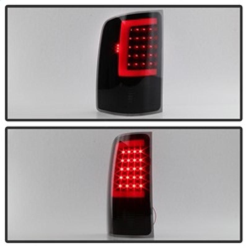 xTune 07-13 GMC Sierra 1500 LED Tail Lights - Black Smoke (ALT-ON-GS07-G2-LED-BSM) - xtune-07-13-gmc-sierra-1500-led-tail-lights-black-smoke-alt-on-gs07-g2-led-bsm