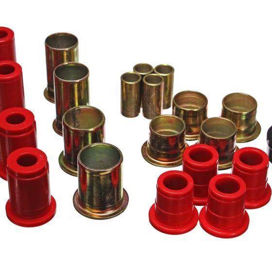 Energy Suspension 82-04 Ford Blazer/S10/S15 PickUp 2WD Red Front Control Arm Bushing Set-Bushing Kits-Energy Suspension-ENG3.3162R-SMINKpower Performance Parts