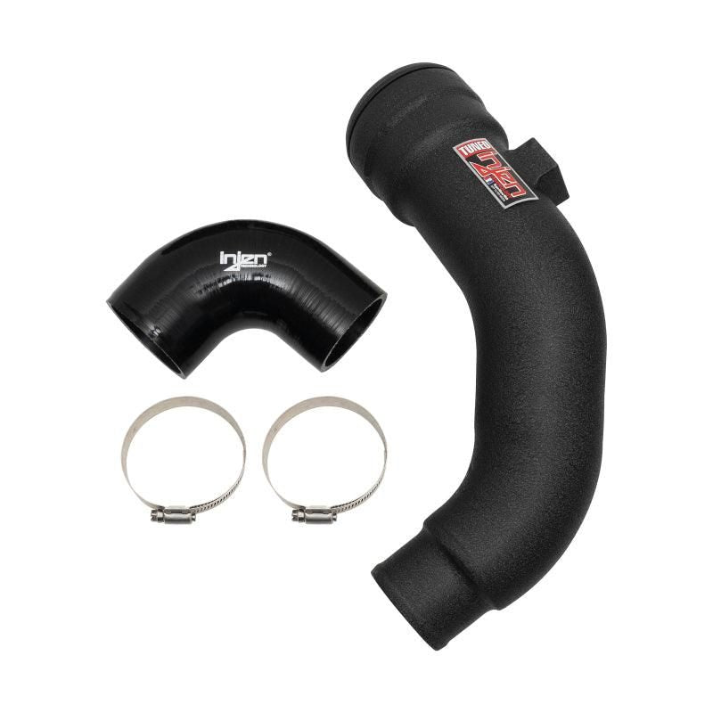 Injen 17-22 Ford F250/F/350/F-450/F-550 V8-6.7L Turbo Diesel Wrnkl Blk Intercooler Cold Side Piping - SMINKpower Performance Parts INJSES9004ICPCWB Injen