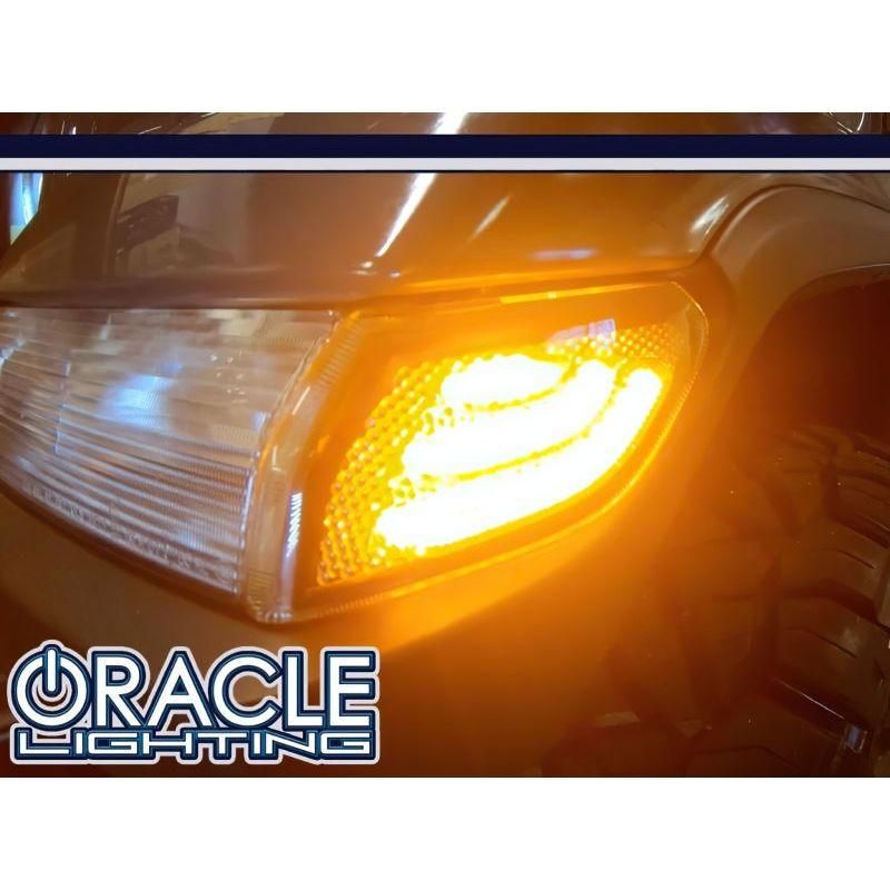 Oracle Jeep Wrangler JL Smoked Lens LED Front Sidemarkers - SMINKpower Performance Parts ORL5853-504 ORACLE Lighting