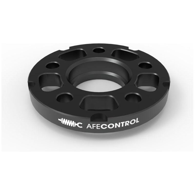 aFe CONTROL Billet Aluminum Wheel Spacers 5x112 CB66.6 18mm - Toyota GR Supra/BMW G-Series - SMINKpower Performance Parts AFE610-721003-B aFe