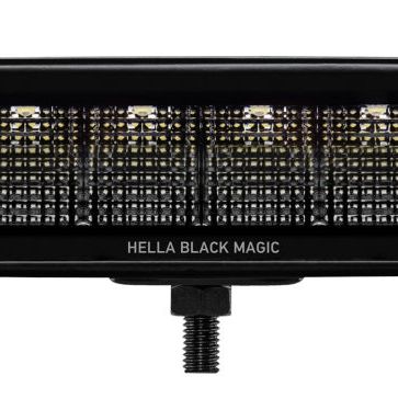 Hella Universal Black Magic 6 L.E.D. Mini Light Bar - Flood Beam - SMINKpower Performance Parts HELLA358176201 Hella