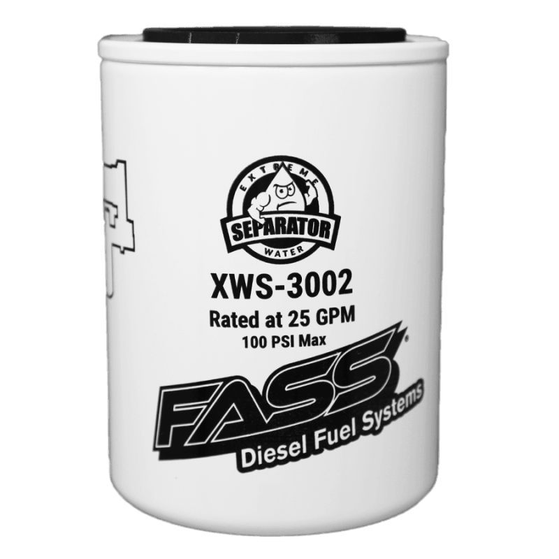 FASS Hydroglass Titanium Signature Series Extreme Water Separator XWS-3002 - SMINKpower Performance Parts FASSXWS3002 FASS Fuel Systems