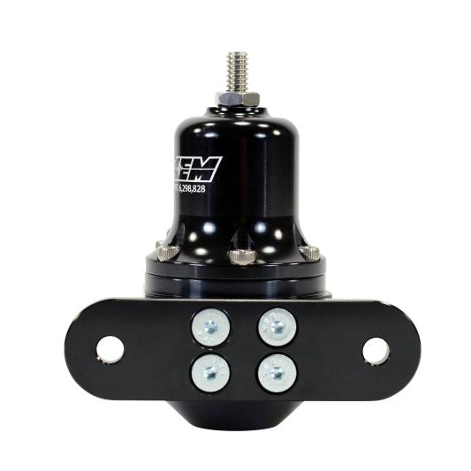 AEM High Capacity Universal Black Adjustable Fuel Pressure Regulator-Fuel Pressure Regulators-AEM-AEM25-305BK-SMINKpower Performance Parts