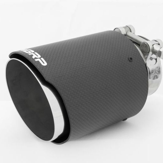 MBRP Universal Carbon Fiber Tip 4in OD/2.5in Inlet/6.5in L-Tips-MBRP-MBRPT5176CF-SMINKpower Performance Parts