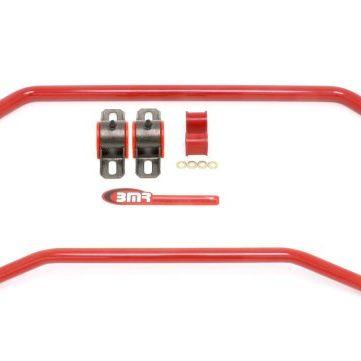 BMR 08-09 Pontiac G8 Front & Rear Sway Bar Kit w/ Bushings - Red-Sway Bars-BMR Suspension-BMRSB029R-SMINKpower Performance Parts