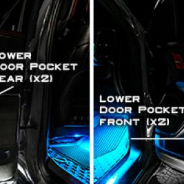 Oracle 19-22 RAM Complete Interior Ambient Lighting ColorSHIFT RGB Conversion Kit - SMINKpower Performance Parts ORL4235-333 ORACLE Lighting