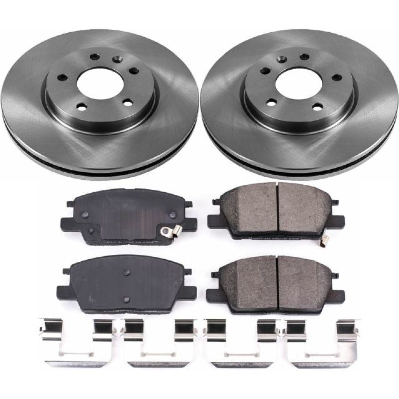 Power Stop 18-19 Buick LaCrosse Front Autospecialty Brake Kit - SMINKpower Performance Parts PSBKOE7400 PowerStop