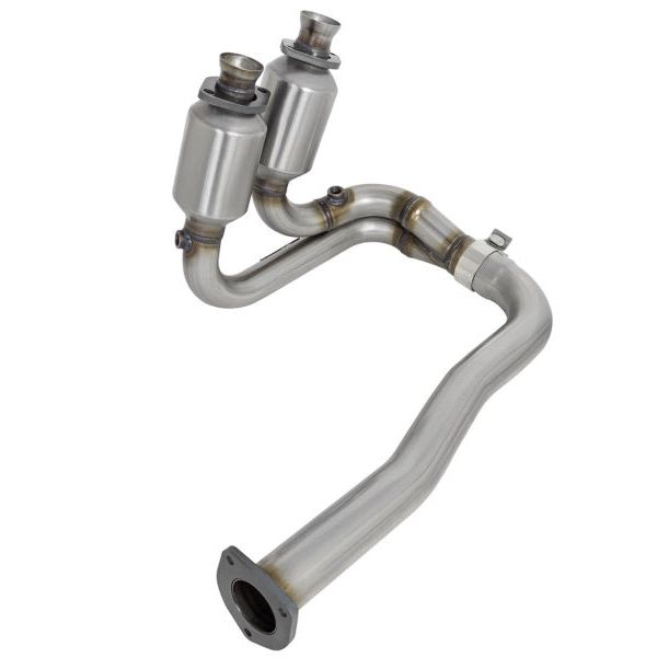 aFe Power Direct Fit Catalytic Converter Replacements Front 00-03 Jeep Wrangler (TJ) I6-4.0L - SMINKpower Performance Parts AFE47-48001 aFe