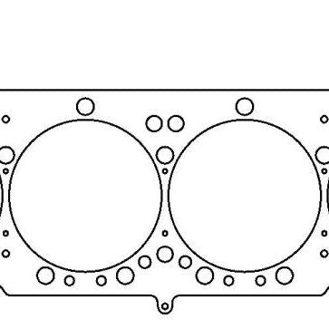 Cometic Chevy Small Block 4.165 inch Bore .040 inch MLS Headgasket (w/All Steam Holes) - SMINKpower Performance Parts CGSC5248-040 Cometic Gasket