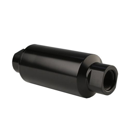 Aeromotive In-Line Filter - AN-10 - Black - 10 Micron-Fuel Filters-Aeromotive-AER12321-SMINKpower Performance Parts