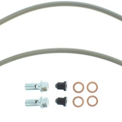 StopTech Evo 8 & 9 Stainless Steel Rear Brake Lines-Brake Line Kits-Stoptech-STO950.46504-SMINKpower Performance Parts