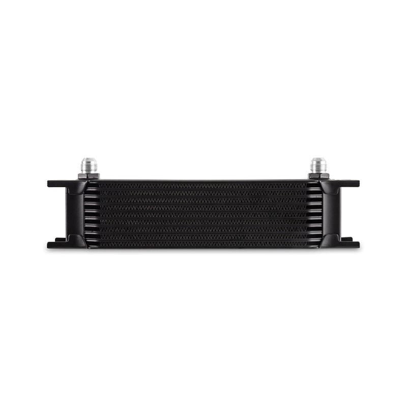 Mishimoto Universal -8AN 10 Row Oil Cooler - Black - SMINKpower Performance Parts MISMMOC-10-8BK Mishimoto
