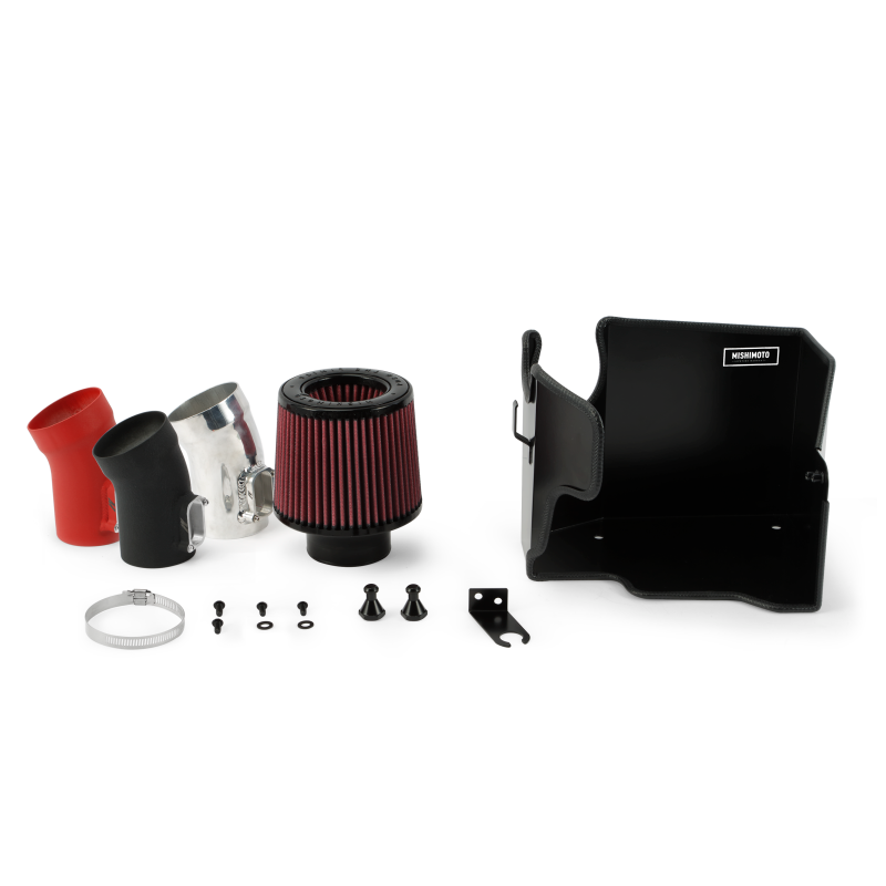 Mishimoto 14-16 Mini Cooper S 2.0L Performance Air Intake Kit - Wrinkle Red - SMINKpower Performance Parts MISMMAI-MIN-14WRD Mishimoto