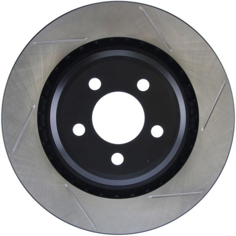 StopTech Power Slot 06-07 Chrysler SRT-8 Rear Left Slotted Rotor-Brake Rotors - Slotted-Stoptech-STO126.63064SL-SMINKpower Performance Parts