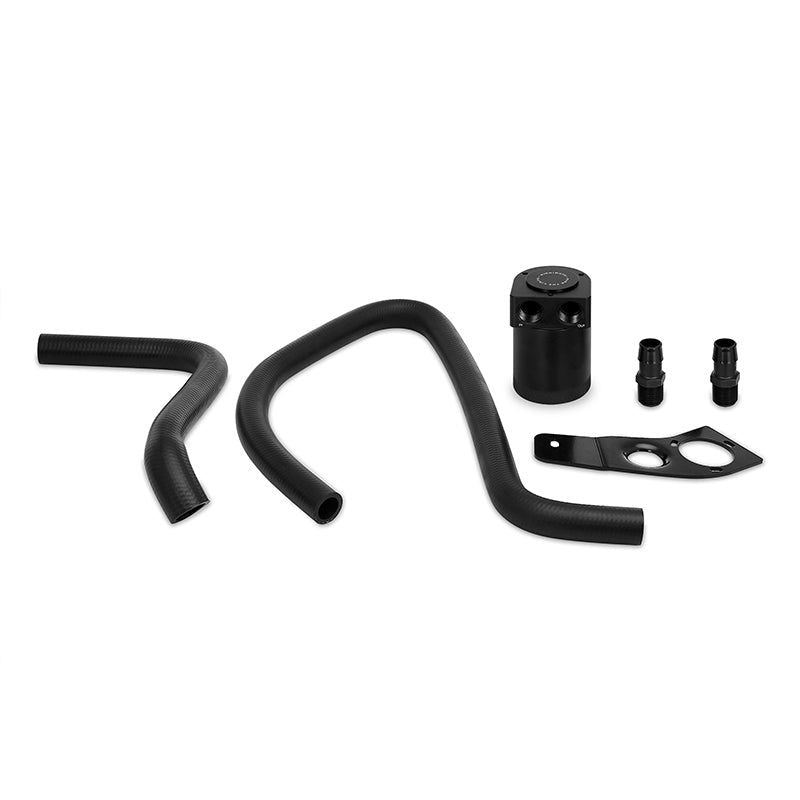 Mishimoto 11-13 BMW 335i/335ix/135i Baffled Oil Catch Can Kit - Black-Oil Catch Cans-Mishimoto-MISMMBCC-N55-11CBE2-SMINKpower Performance Parts