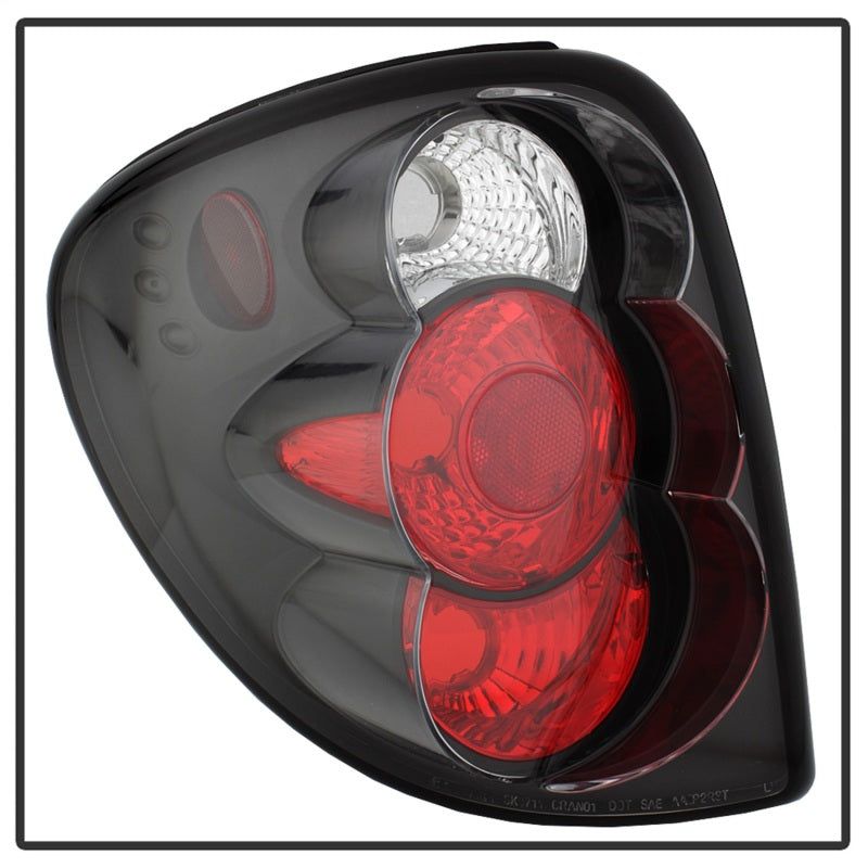 Spyder Dodge Caravan/Grand Caravan 01-07 Euro Style Tail Lights Black ALT-YD-DC01-BK-Tail Lights-SPYDER-SPY5002211-SMINKpower Performance Parts