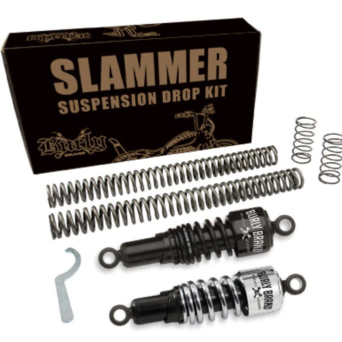 Burly Brand Slammer Kit - Black - SMINKpower Performance Parts BURB28-1007B Burly Brand