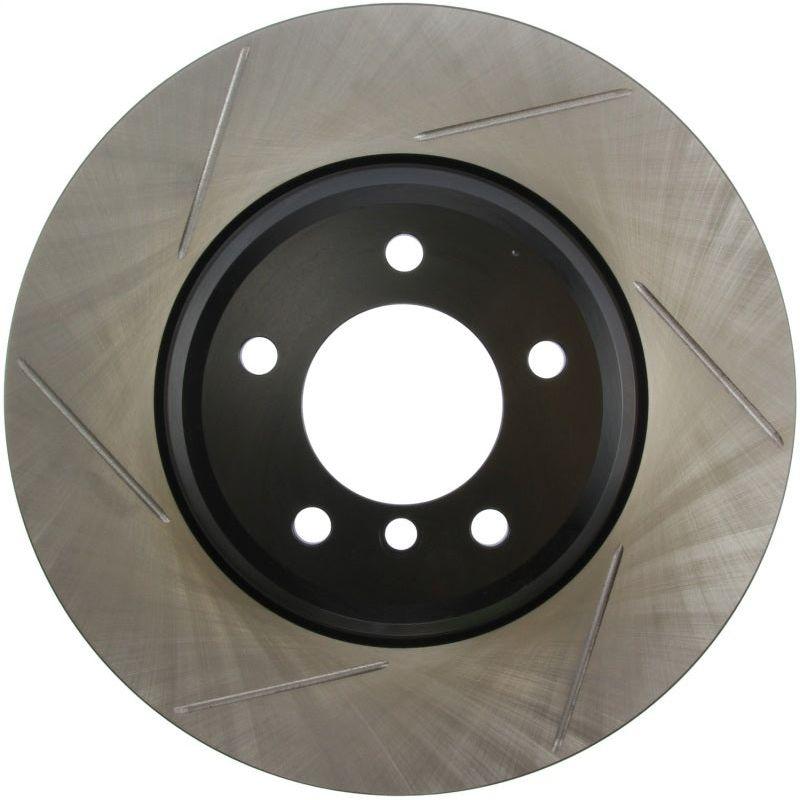 StopTech 07-13 BMW 335I Slotted Right Side Sport Brake Rotor-Brake Rotors - Slotted-Stoptech-STO126.34093SR-SMINKpower Performance Parts