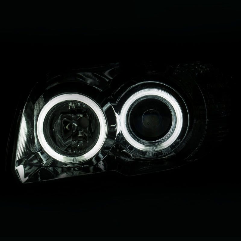 ANZO 2006-2009 Toyota 4Runner Projector Headlights w/ Halo Chrome-Headlights-ANZO-ANZ111321-SMINKpower Performance Parts