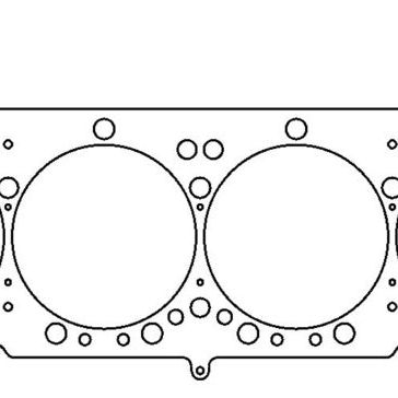 Cometic Chevy Small Block 4.165 inch Bore .040 inch MLS Headgasket (w/All Steam Holes) - SMINKpower Performance Parts CGSC5248-040 Cometic Gasket